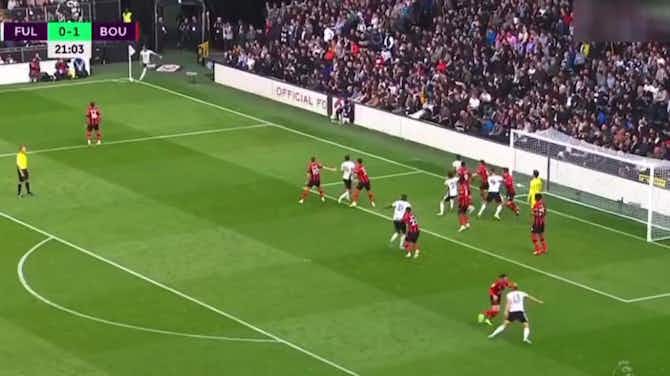 Preview image for Video: Diop scores first goal for Fulham to level vs Bournemouth