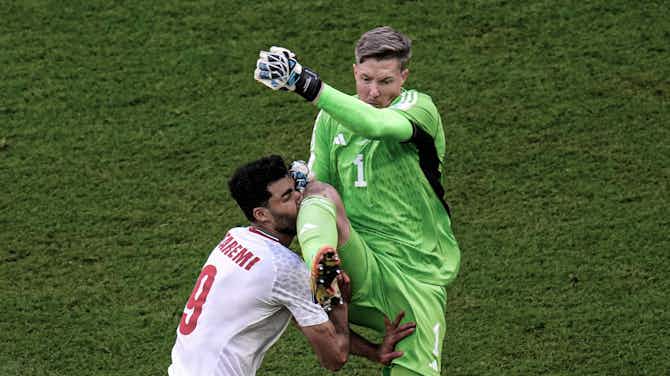Preview image for (Video) Wayne Hennessey sent off in World Cup after head-high karate kick