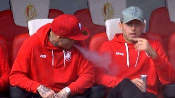 Preview image for Belgian star now a free-agent just a few months after being suspended for vaping on the bench
