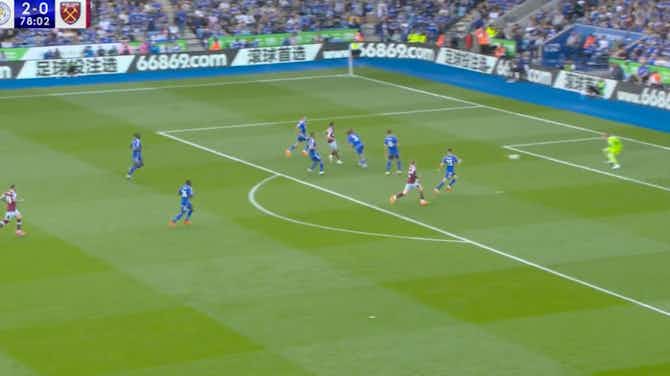 Preview image for Video: Nerves kick in at the King Power as Fornals pulls one back for West Ham at Leicester