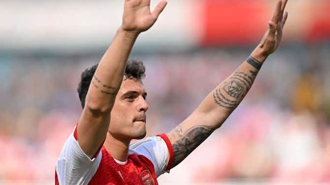 Preview image for “Not at all true” – Granit Xhaka denies rumoured reasons behind Arsenal transfer exit