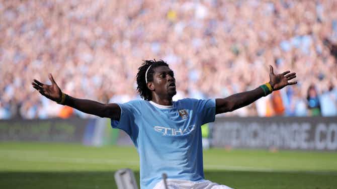 Preview image for Video: “Payback time” – Adebayor admits he doesn’t regret knee slide celebration towards Arsenal fans