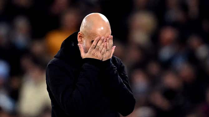 Preview image for Concern for Guardiola as Man City star withdraws from international squad with injury
