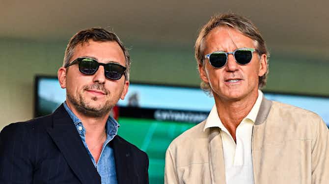 Preview image for Exclusive: Roberto Mancini’s son Andrea on new role working with Andrea Pirlo and cheering on Man City in the title race