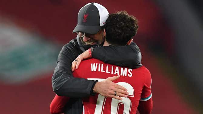 Preview image for “It’s not easy to let him leave” – Jurgen Klopp on the decision to allow Neco Williams to leave Liverpool