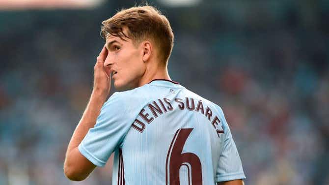 Preview image for Denis Suarez denies loan move to Espanyol at Barcelona airport