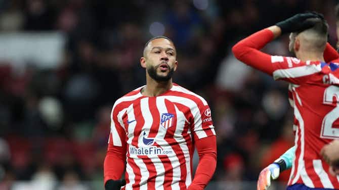 Preview image for Atletico Madrid suffer further injury worry as Memphis Depay pulls up in training