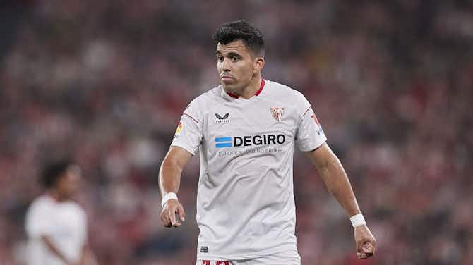 Preview image for Sevilla stand firm on Aston Villa transfer push for Marcos Acuna