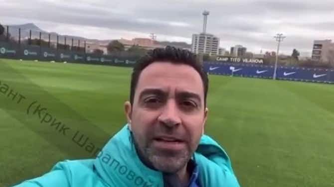Preview image for Barcelona miss out on midfield target as Xavi Hernandez invite video emerges