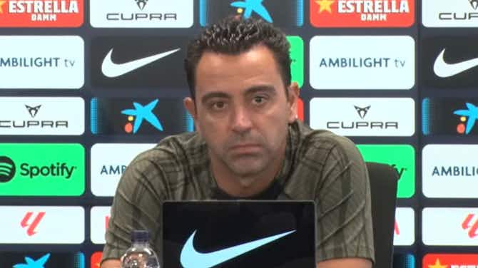 Preview image for Barcelona Manager Xavi Hernandez gives update on Pedri injury, evaluates Frenkie de Jong absence