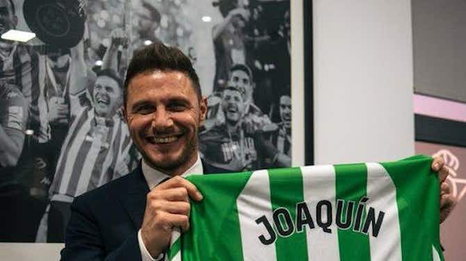 Preview image for Real Betis legend Joaquin comes out of retirement with deal until end of the season – for 40 minutes