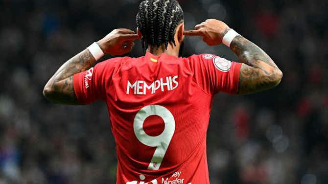 Preview image for Memphis Depay sends Atletico Madrid into Copa del Rey semi-finals after late winner against Sevilla