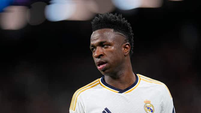 Preview image for Real Madrid star Vinicius Junior sent ‘first warning’ by Carlo Ancelotti during Manchester City clash