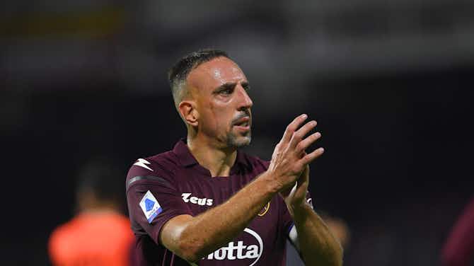 Preview image for Ribery leaves Salernitana waiting for Bayern Munich role
