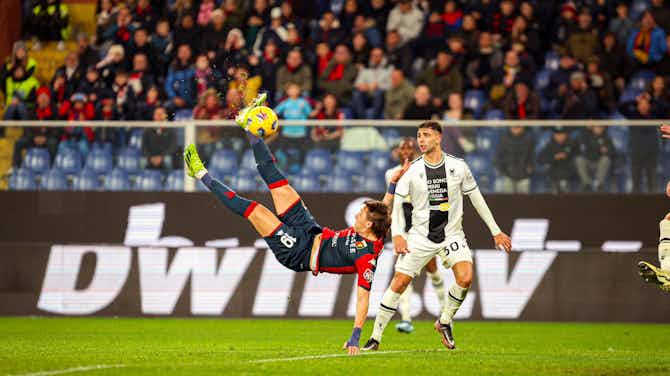 Preview image for Serie A | Genoa 2-0 Udinese: Retegui bicycle kick inspires