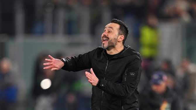 Preview image for De Zerbi recalls comeback as Foggia coach but Roma ‘different’