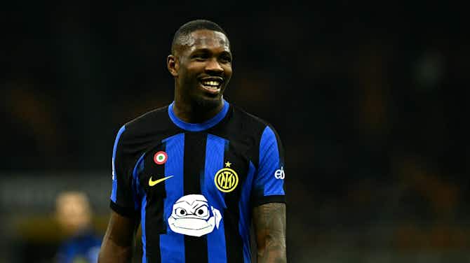 Preview image for Thuram offers to replace Lukaku shirt for Inter fan