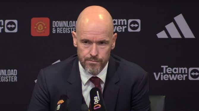 Preview image for Man Utd ‘one of the most entertaining and dynamic teams in the league’ says ten Hag after draw with Burnley