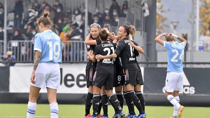 Preview image for Juventus Women earn their 9th league win this season at the expense of Lazio