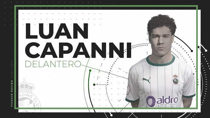 Preview image for Official: AC Milan forward Luan Capanni joins Racing Santander on loan – video