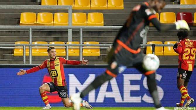 Preview image for Video: Celtic’s Marian Shved makes one then scores to give Mechelen a 2-0 lead