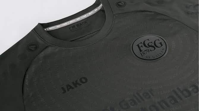 Imagem de visualização para Camisa “All Black” do FC St.Gallen 2022 é lançada pela JAKO