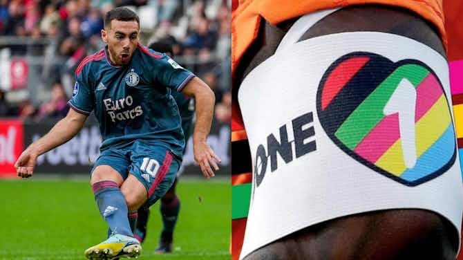 Imagem de visualização para Jogador do Feyenoord recusa ser capitão por braçadeira com “arco-íris”