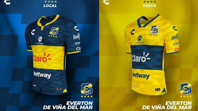 Imagem de visualização para Camisas do Everton Viña del Mar 2023 são reveladas pela Charly