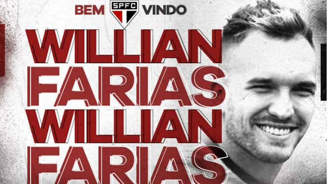 Imagem de visualização para São Paulo confirma acerto com o volante Willian Farias, que estava no Vitória