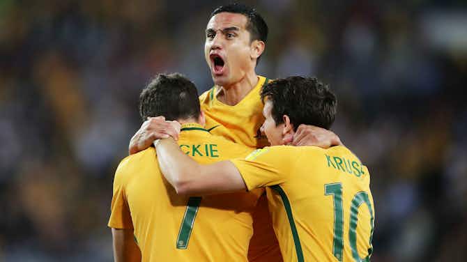 Preview image for Australia 2 Syria 1 (aet, 3-2 agg): Cahill sends Socceroos into final World Cup play-off