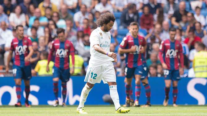 Preview image for Real Madrid 1 Levante 1: Zidane rotations fail, Marcelo sent off as champions draw again
