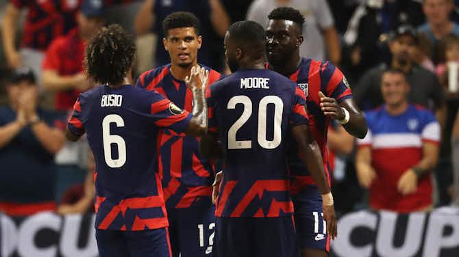 Preview image for United States 6-1 Martinique: Hosts clinch Gold Cup quarter-finals spot after Dike double