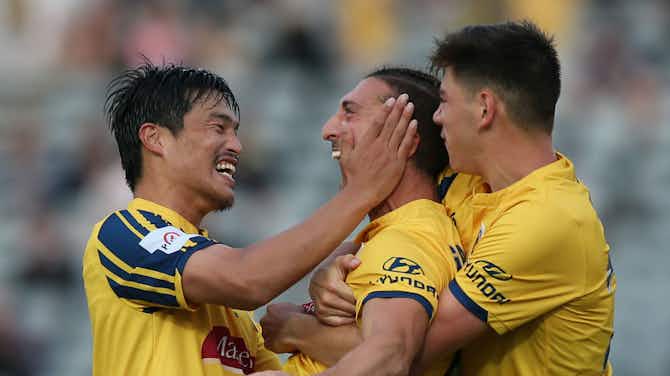Preview image for Central Coast Mariners 1-0 Western United: Fortunate Gallifuoco goal lifts A-League strugglers