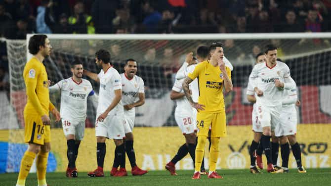 Preview image for Sevilla 3 Atletico Madrid 1 (5-2 agg): Griezmann stunner not enough for semi spot