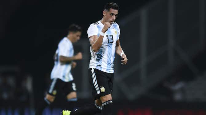Preview image for Argentina 2 Mexico 0: Funes Mori's header helps to sink El Tri