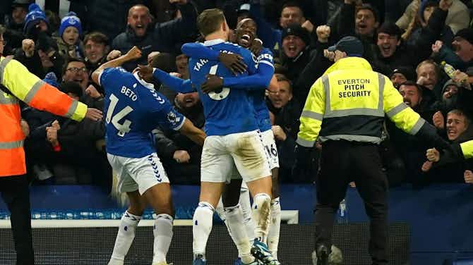 Preview image for Everton 3-0 Newcastle: Defiant Toffees thump Howe’s side to move out of Prem relegation zone