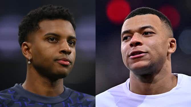 Preview image for Rodrygo speaks out on Real Madrid's Kylian Mbappe pursuit
