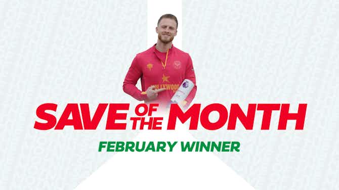 Preview image for Mark Flekken wins Castrol Save of the Month for February 2024