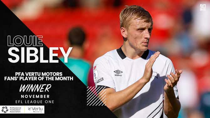 Preview image for The winner of the PFA Vertu Motors League One Fans' Player of the Month - November