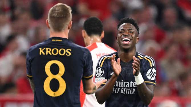 Preview image for Vinicius Junior explains why it was 'easy' to score against Bayern Munich