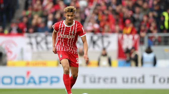 Vorschaubild für SC Freiburg verlängert Vertrag mit U21-Nationalspieler Kenneth Schmidt