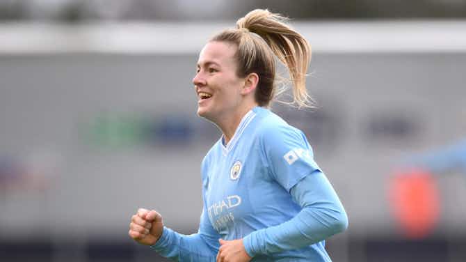 Vorschaubild für Lauren Hemp verlängert ihren Vertrag bei Manchester City