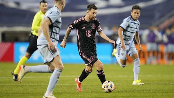 Preview image for Peter Vermes praises Lionel Messi in Sporting KC's narrow defeat to Inter Miami