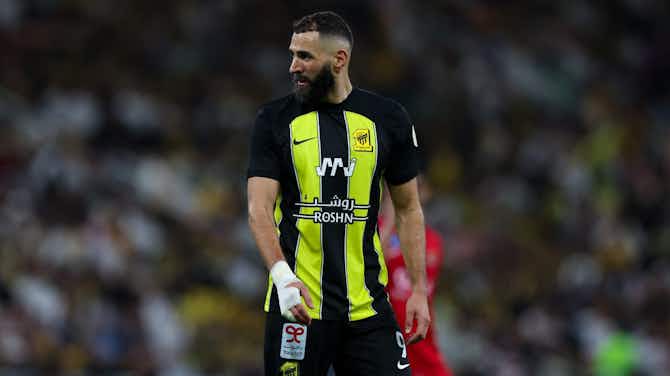 Preview image for Karim Benzema aims brutal dig at Al Ittihad teammates over goal drought