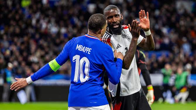 Preview image for Antonio Rudiger vows to 'smash' Kylian Mbappe in Champions League final