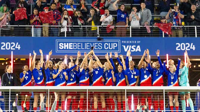 Vorschaubild für USA gewinnt den SheBelieves Cup