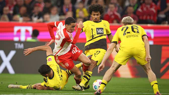 Pratinjau gambar untuk Hasil Pertandingan Sepakbola Tadi Malam: Dortmund Kalahkan Bayern Munchen; Chelsea dan MU Raih Hasil Imbang