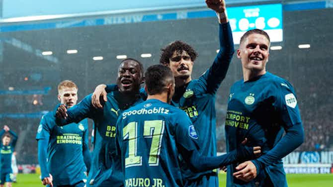 Imagen de vista previa para PSV aplasta a Heerenveen y están a un paso de ser campeones