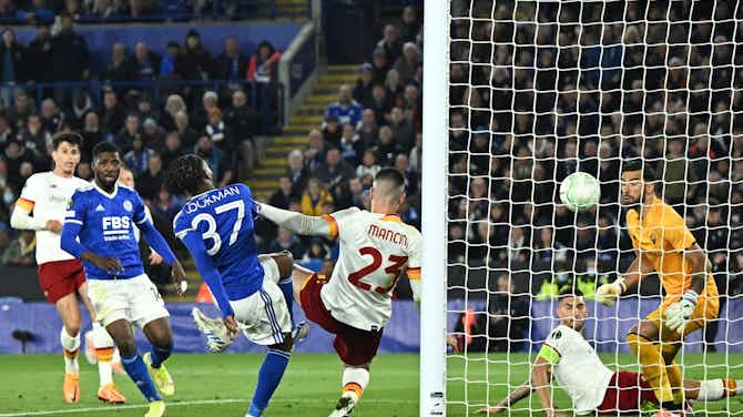 Imagem de visualização para Roma segura empate com Leicester na semifinal da Liga Conferência