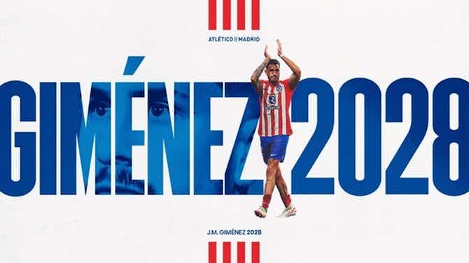 Imagem de visualização para Atlético de Madrid prolonga contrato de José Giménez até 2028